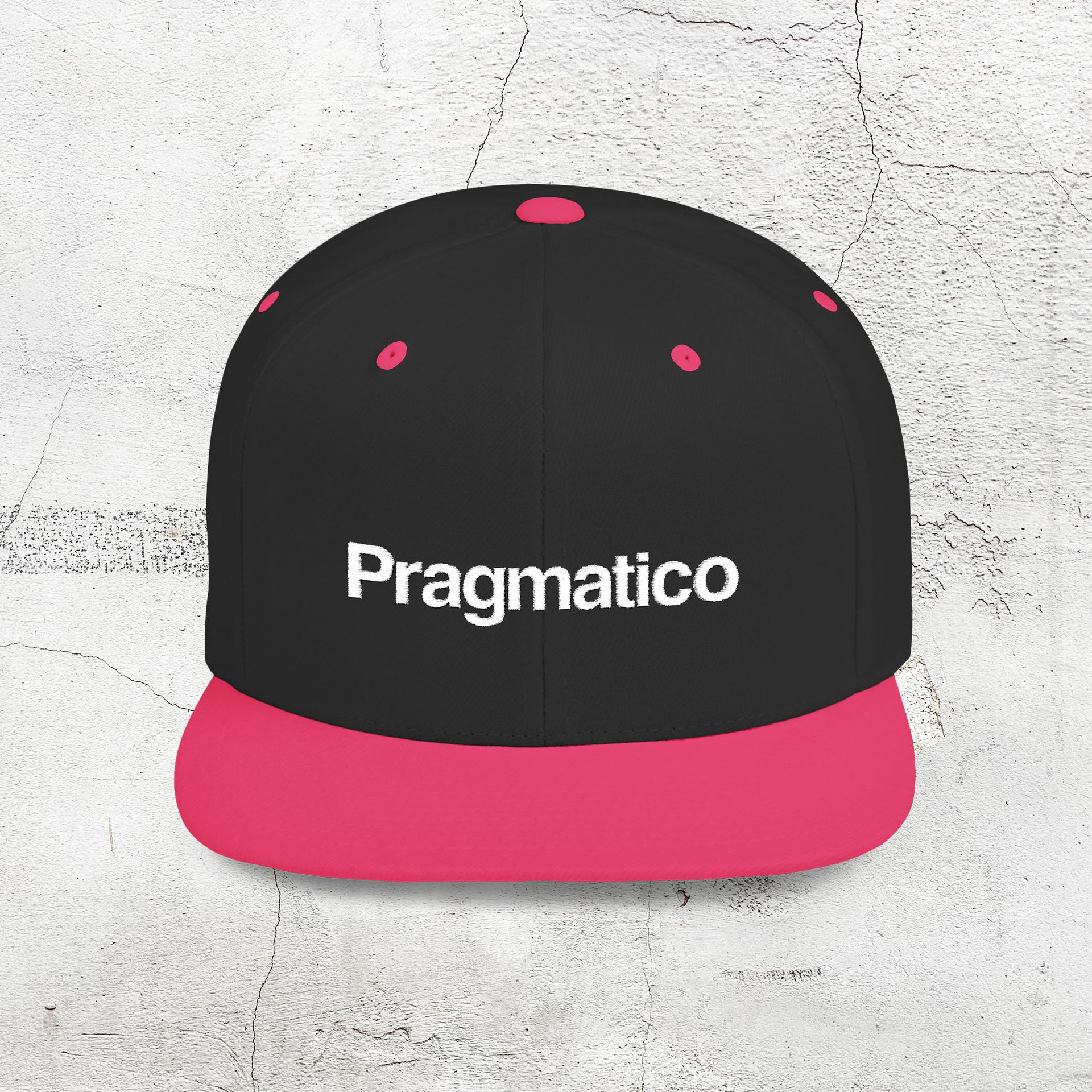 Pragmatico Flat Bill Snapback Cap