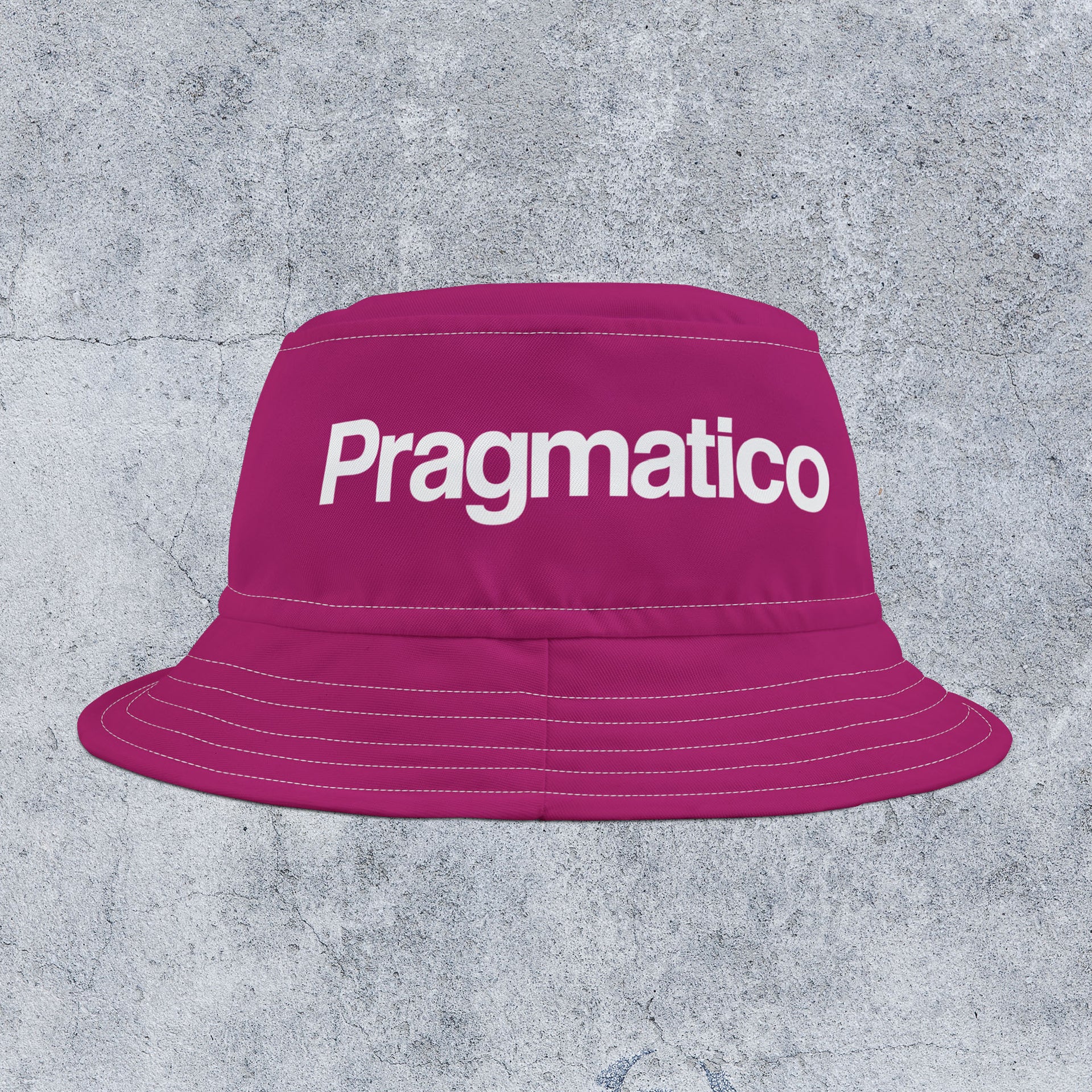 Pragmatico Bucket Hat - Pink