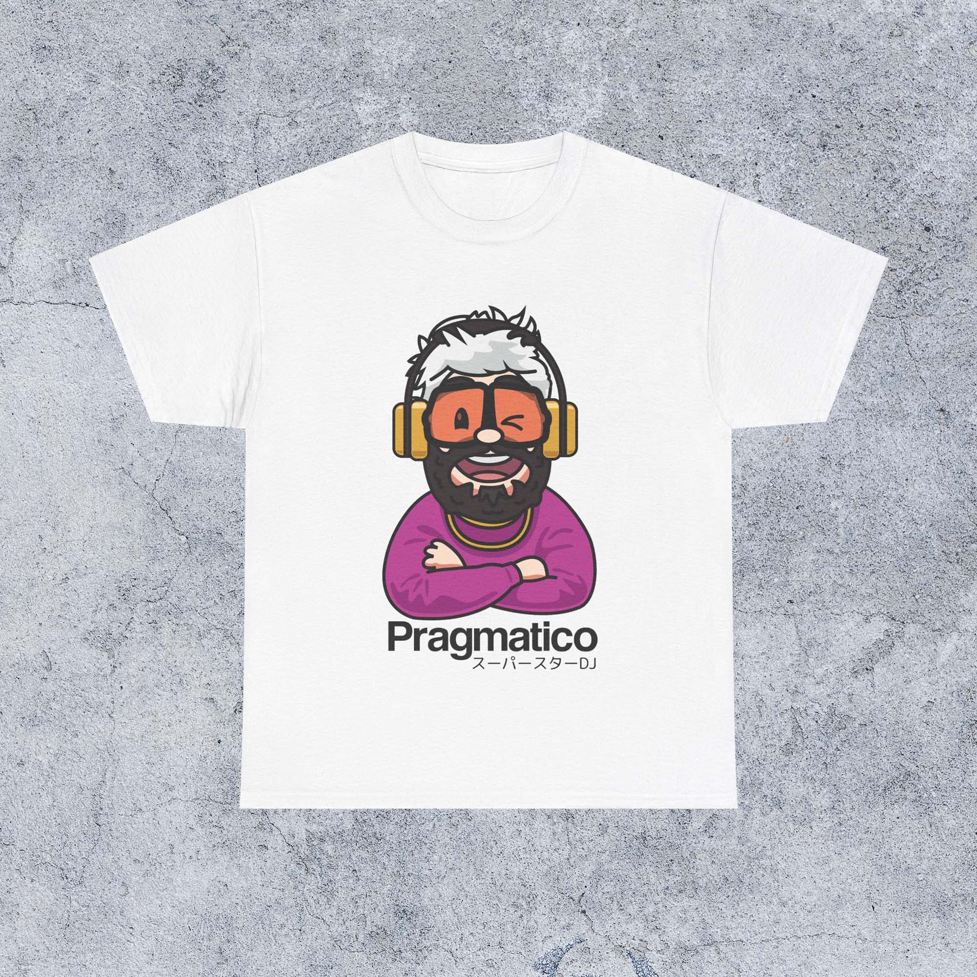 Pragmatico Cheeky Boy Unisex T-Shirt - White