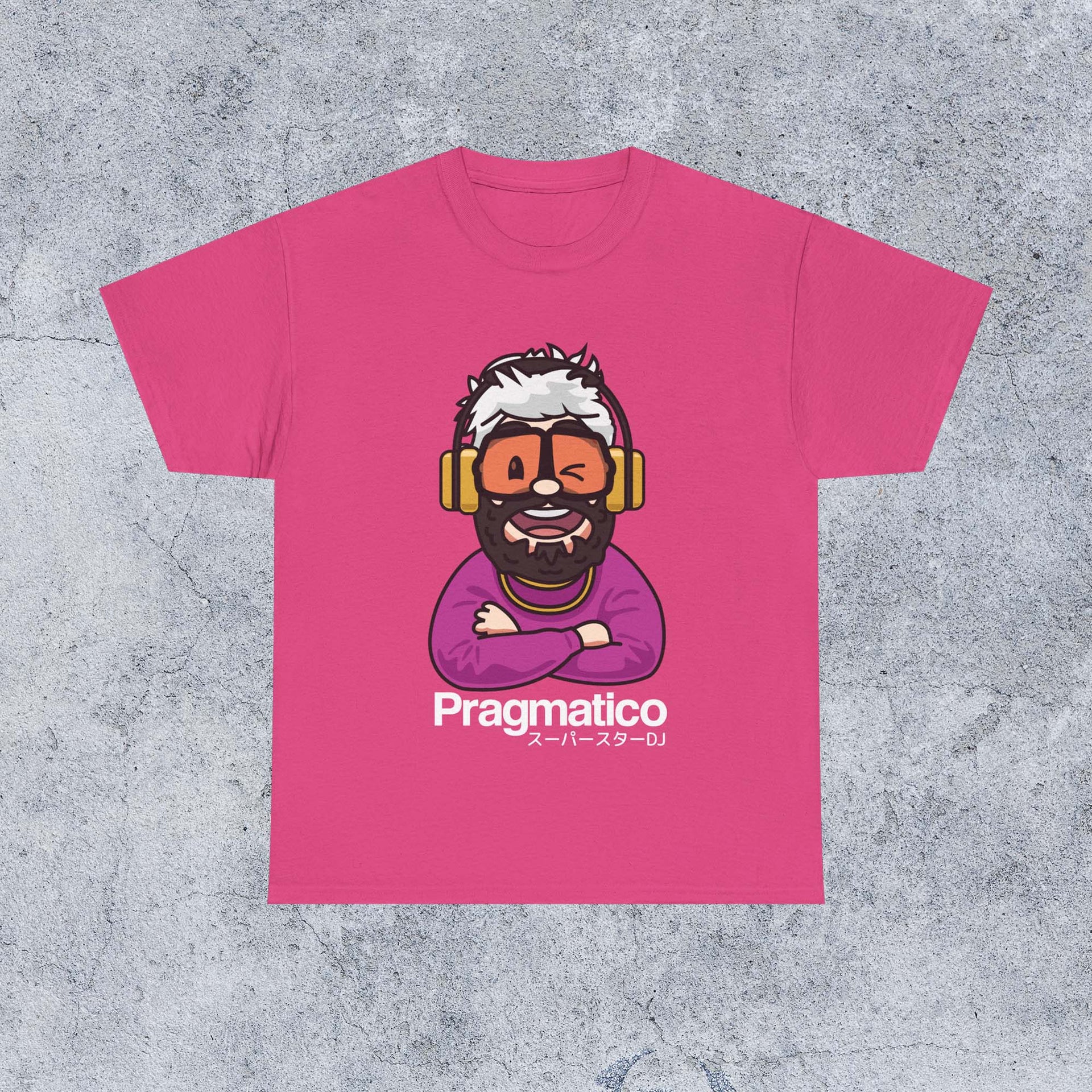 Pragmatico Cheeky Boy Unisex T-Shirt - Heliconia